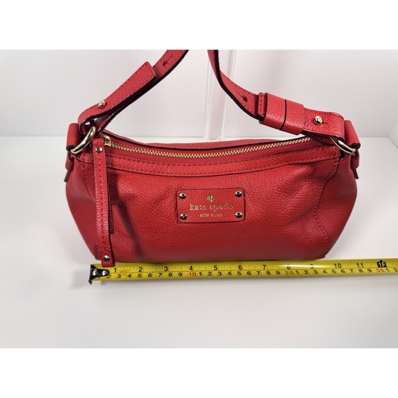 Gorgeous Red Kate Spade Cross Body Bag EUC - Picture 10 of 11